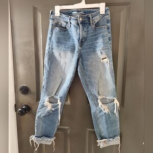 Old Navy Distressed Boyfriend Jeans